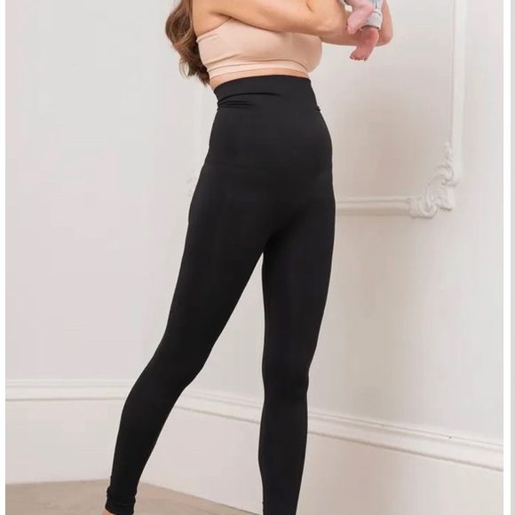 Blanqi Everyday Highwaist Postpartum + Nursing Support Leggings Small - Picture 1 of 11